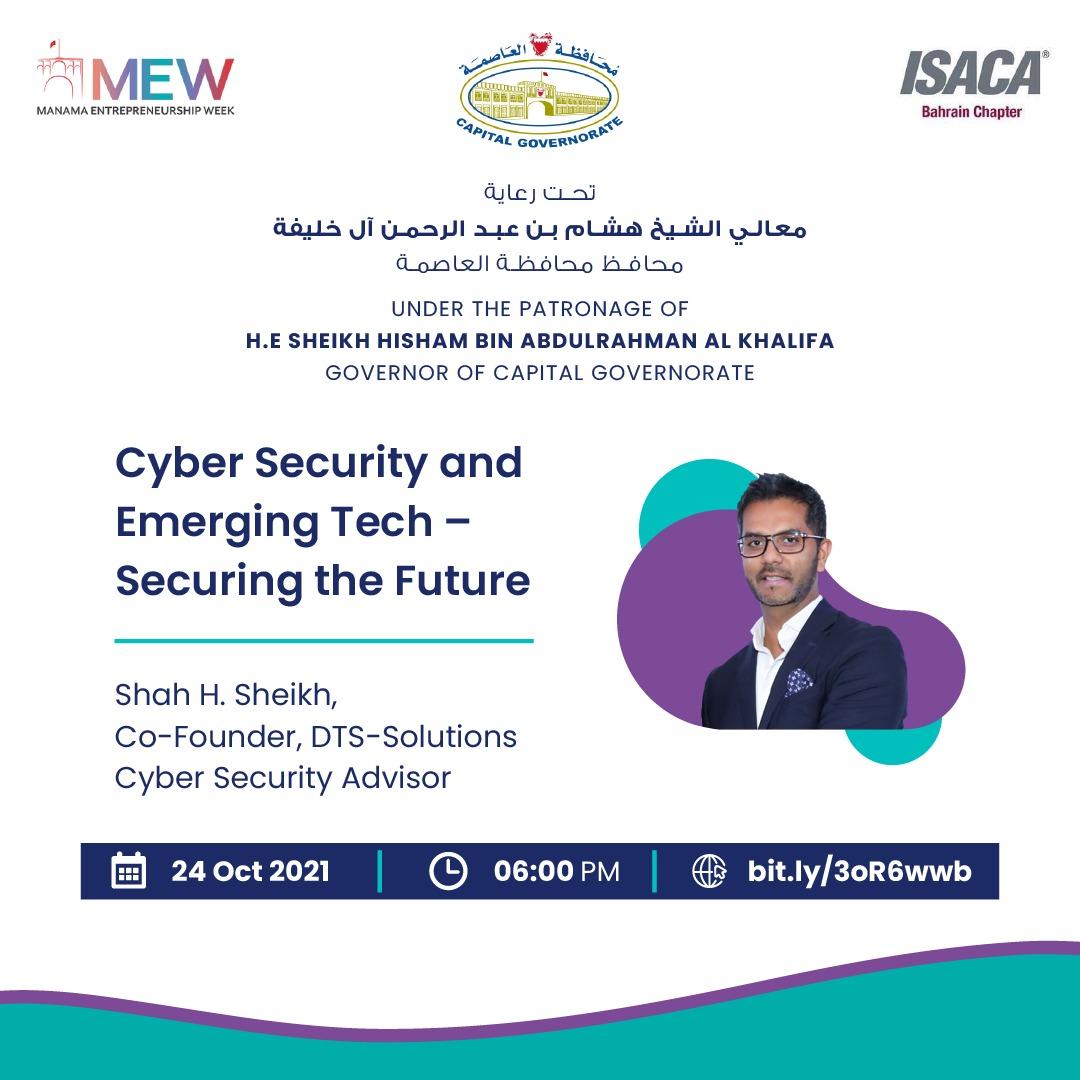 Cyber Security and Emerging Tech-Webinar 24 Oct